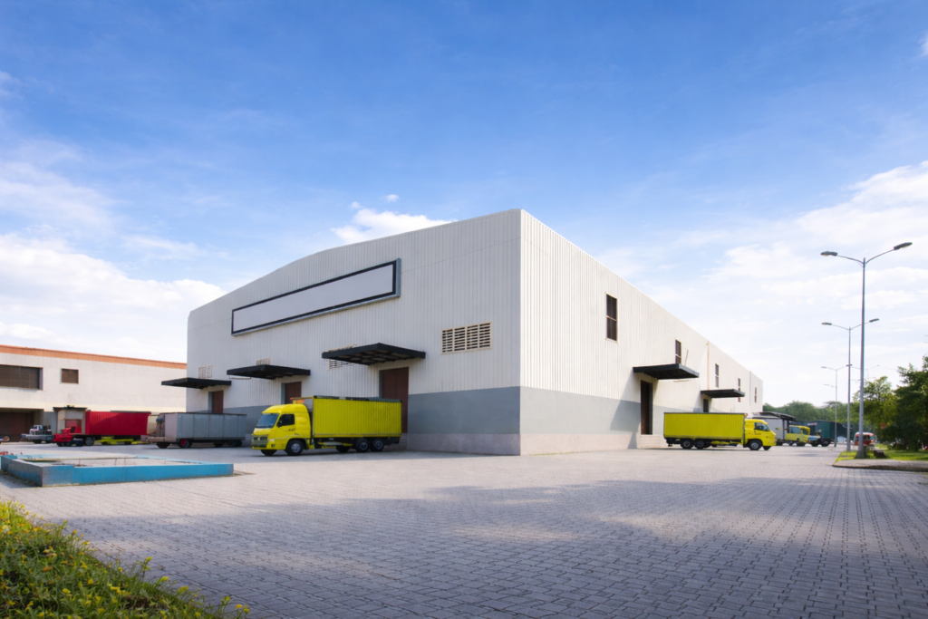 image of an industrial warehouse